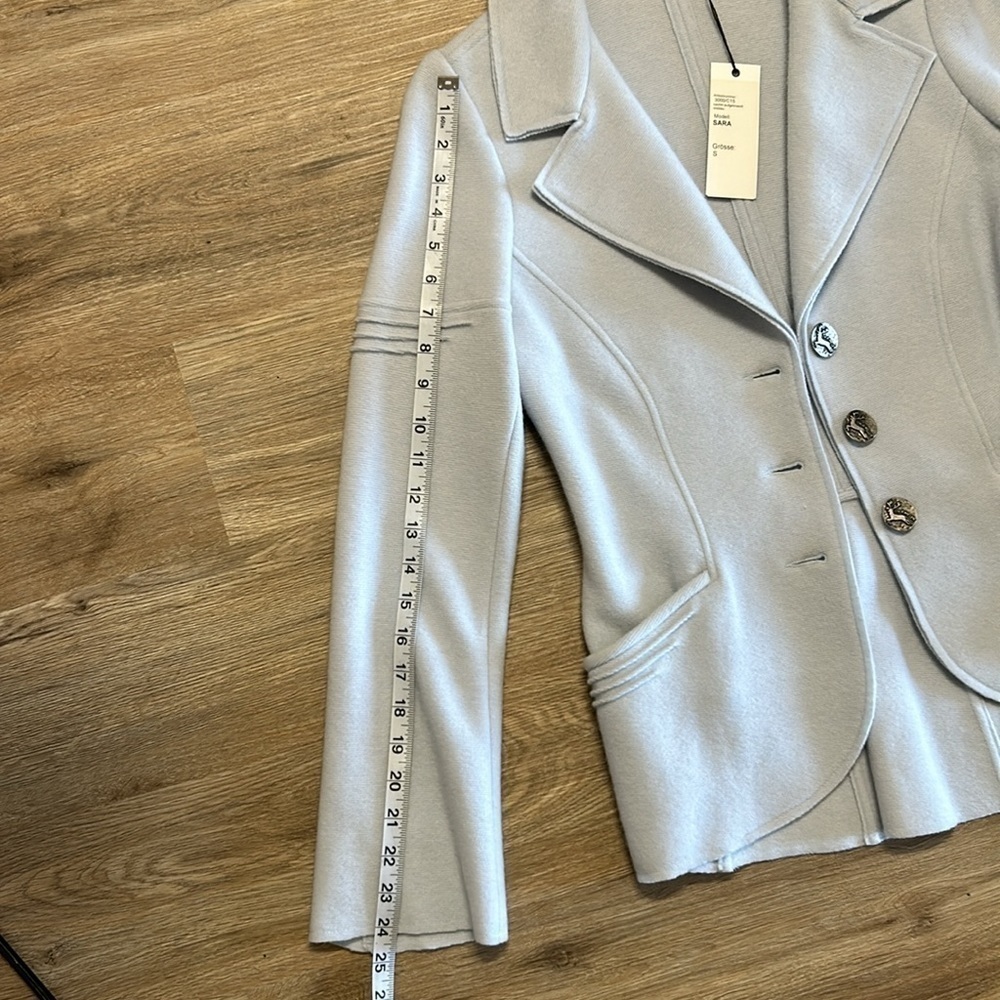 ANGIE MILLER Sara Ice Blue Jacket - Picture 8 of 15